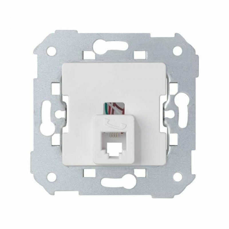 foto del prodotto efectoled presa telefonica rj11 4 contatti bianco simon 75480 30