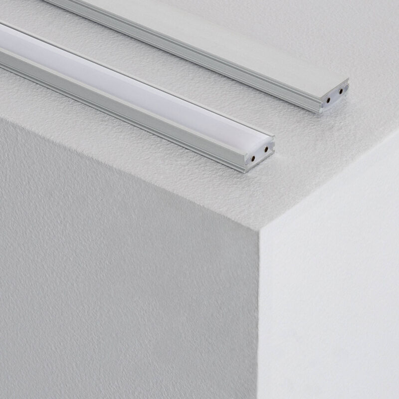foto del prodotto efectoled profilo con striscia led aretha 600mm 9w bianco freddo 6000k