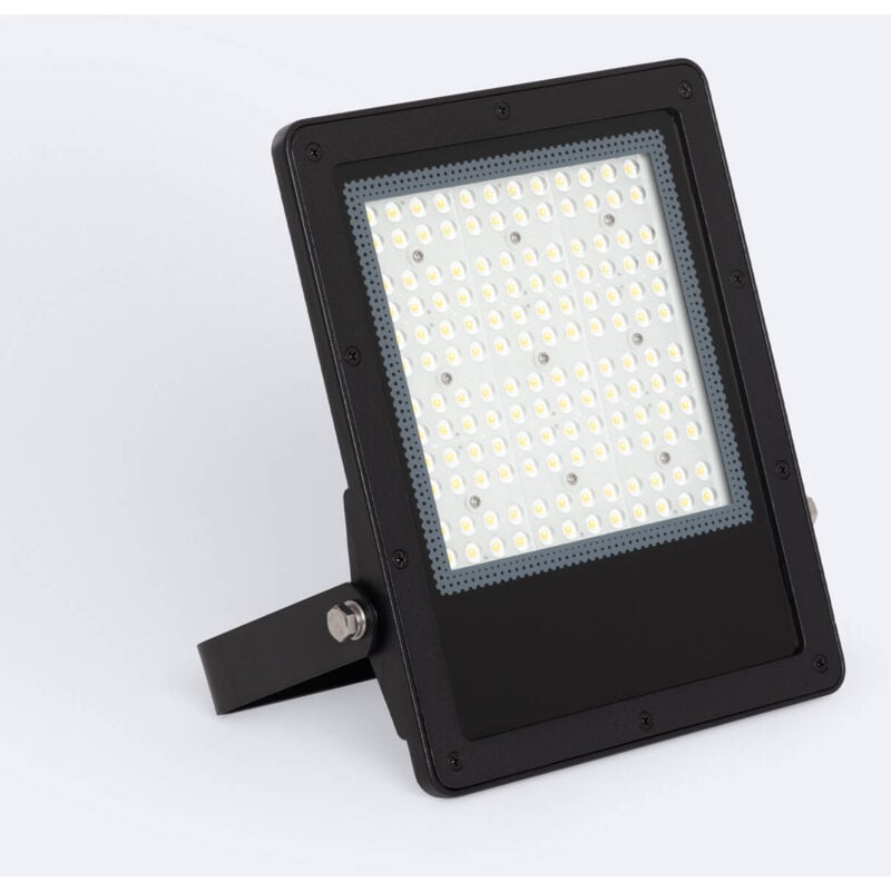 foto del prodotto efectoled proiettore led 100w regolabile triac 170 lm w ip65 elegance slim pro nero bianco caldo 90 3000k