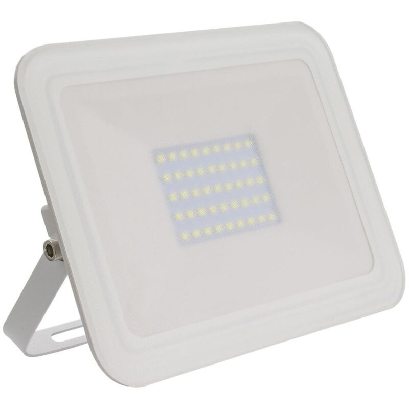 foto del prodotto efectoled proiettore led slim 30w 120lm w ip65 vetro bianco bianco freddo 6000k