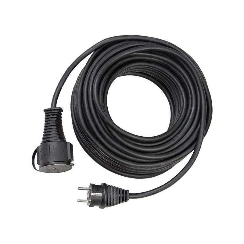 foto del prodotto efectoled prolunga elettrica 20m con ip44 nero