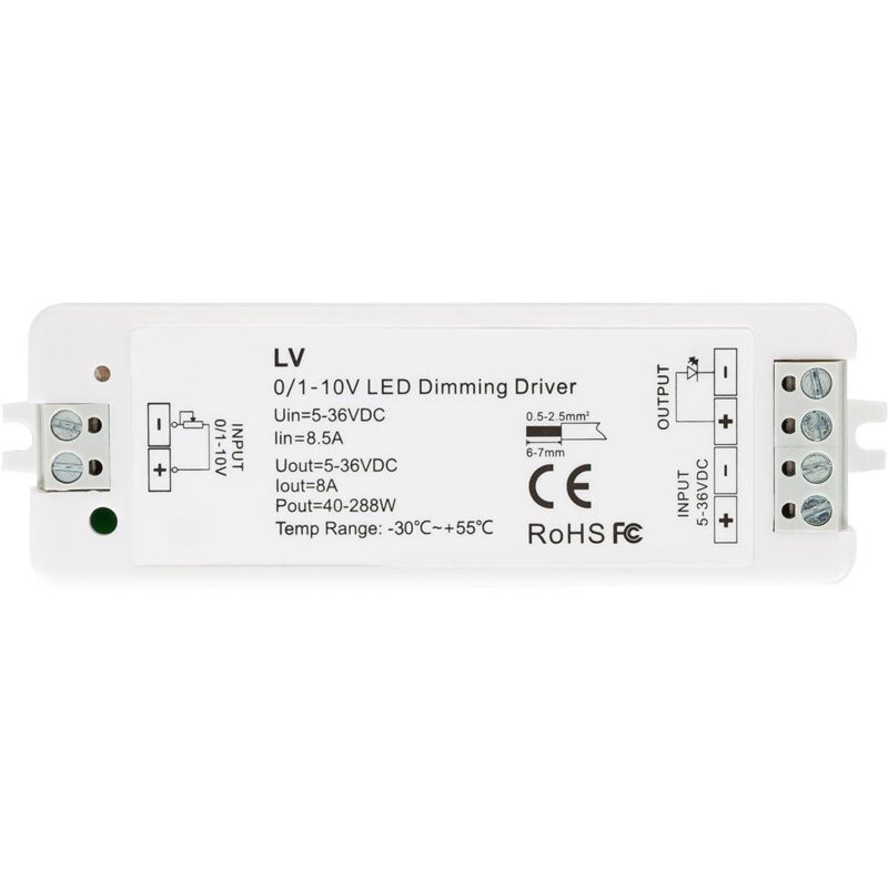 foto del prodotto efectoled regolatore 1 10v per striscia led bianco