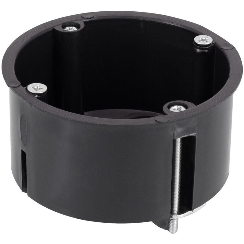 foto del prodotto efectoled scatola per meccanismi universali ad incasso per cartongesso 72x48 mm nero