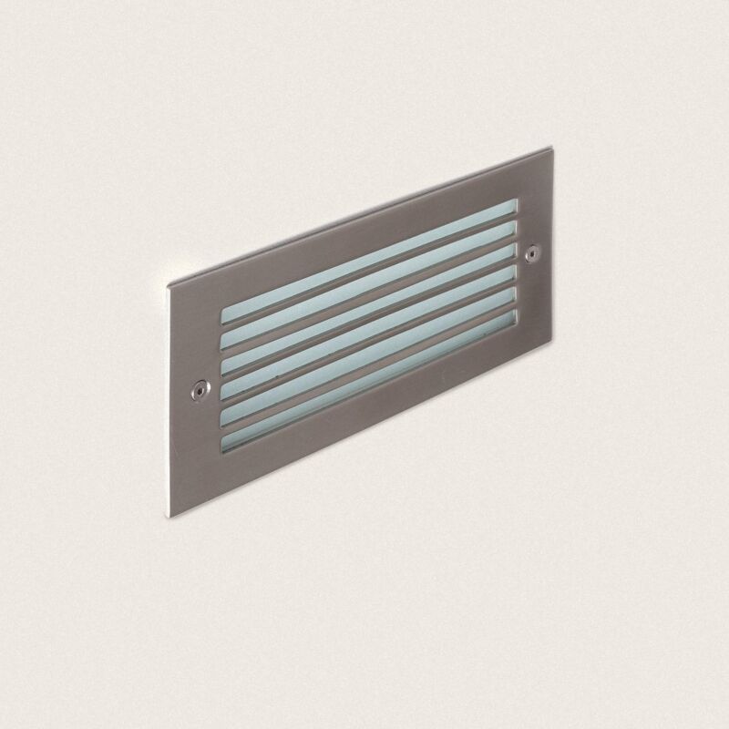 foto del prodotto efectoled segnapasso led 9w incasso a parete pared nero drive 3000k bianco caldo