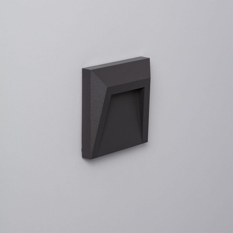 foto del prodotto efectoled segnapasso per esterni led 1.5w superficie parete clover bianco freddo 6000k