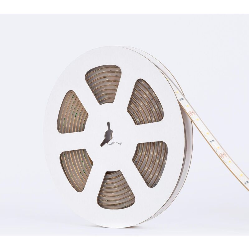 foto del prodotto efectoled striscia led 12v dc smd silicone flex 60led m 5m ip68 larghezza 10mm taglio ogni 5cm 4000k bianco naturale