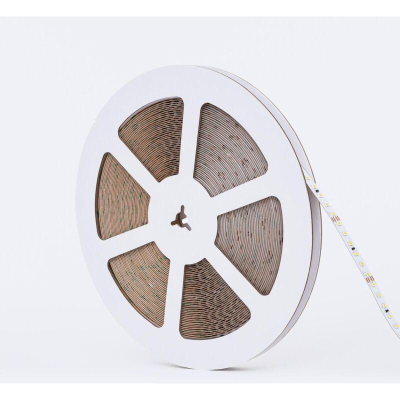 foto del prodotto efectoled striscia led 24v dc smd2835 120led m ip20 20m larghezza 10mm taglio 5 cm lunga distanza