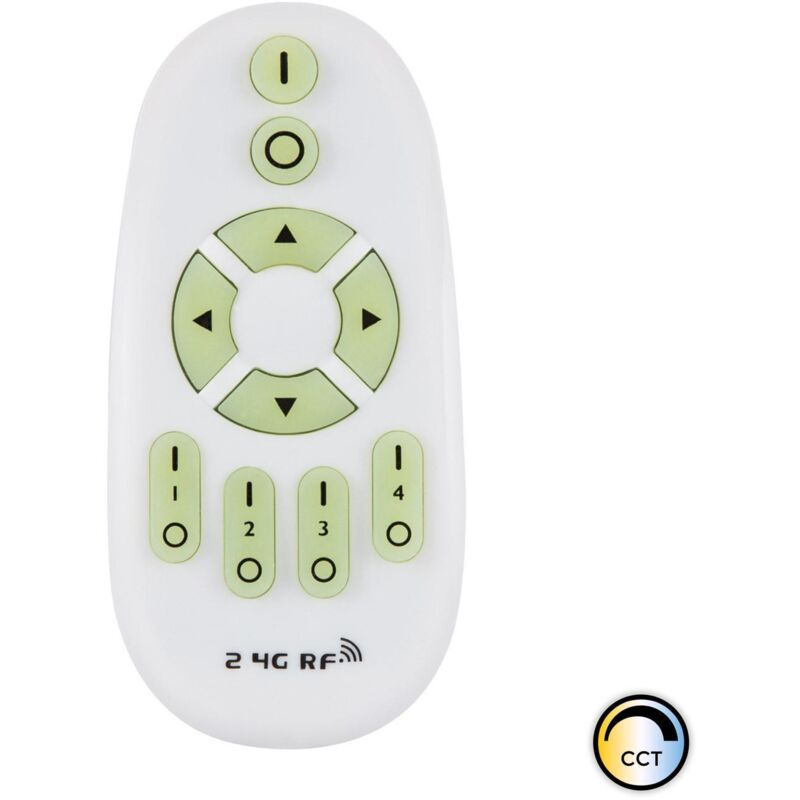 foto del prodotto efectoled telecomando per superslim e plafoniere cct selezionabili 2.4 ghz v.2 bianco