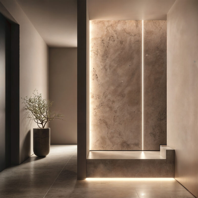 foto del prodotto efectoled tubo in silicone a incasso per led flex fino a 10 12 mm 10 m