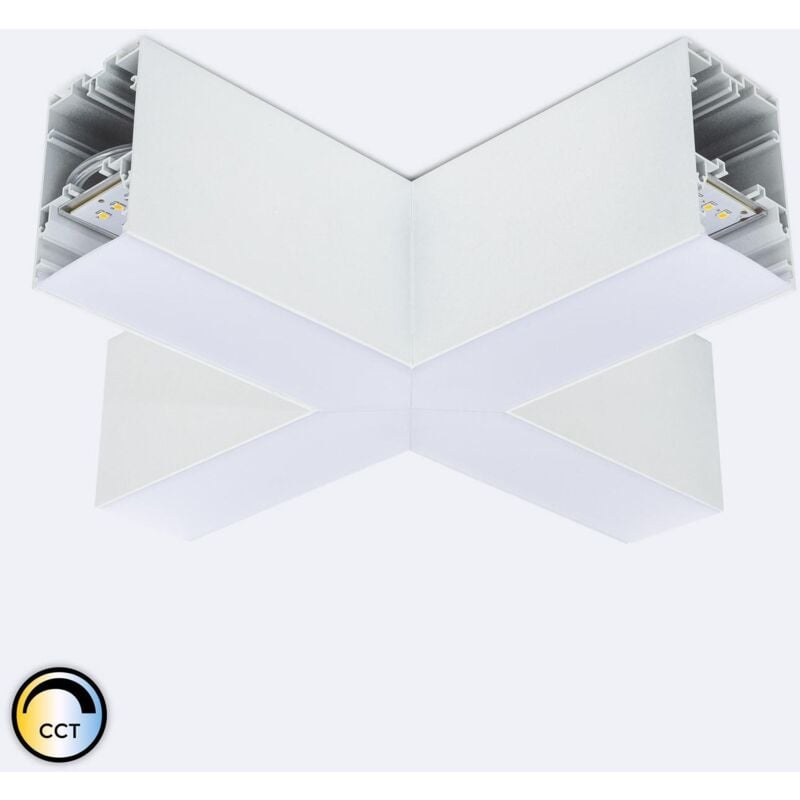 foto del prodotto efectoled unione x per barra lineare led timmy 15w cct