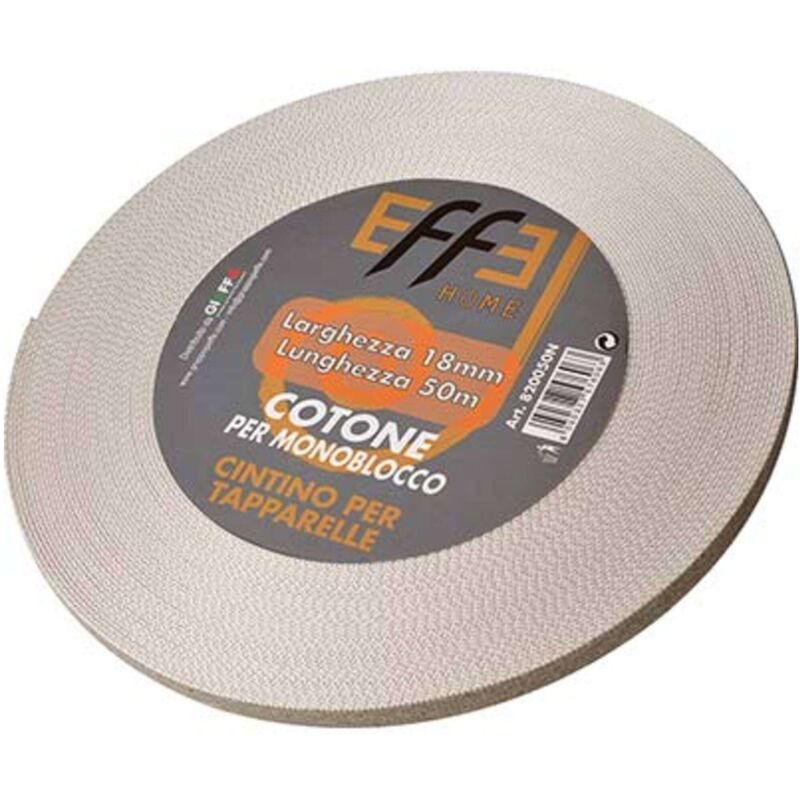 foto del prodotto effe cintino avvolgibili cotone avana grigio mm 18 gr mt 18 mt 50