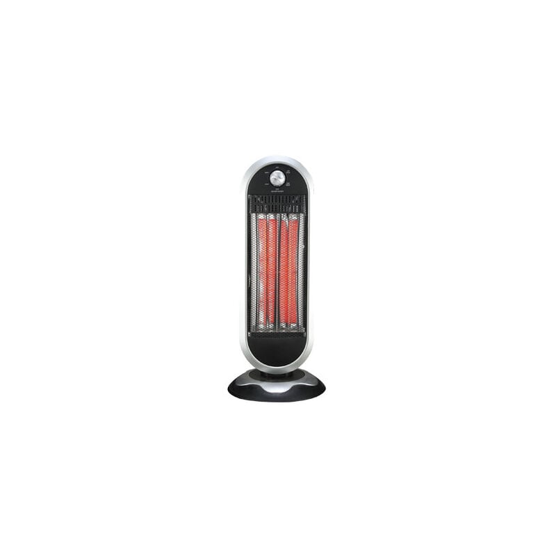 foto del prodotto effe stufetta carbonio streamline volt 230 watt 450 900 cm 30x30 h.cm 79