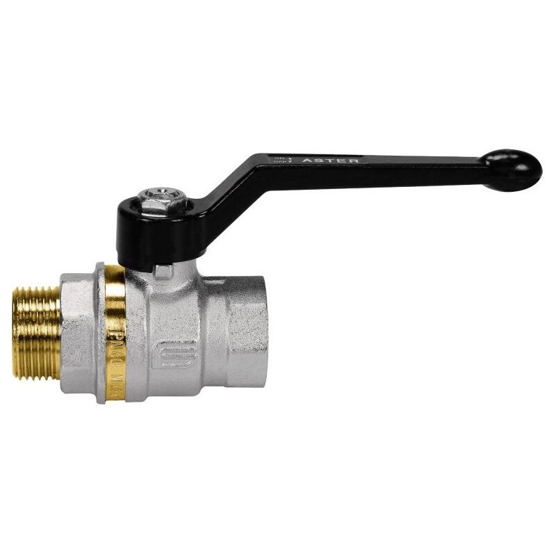 foto del prodotto effebi spa valvola a sfera aster mf con leva alluminio 1 2 0802n404 effebi 