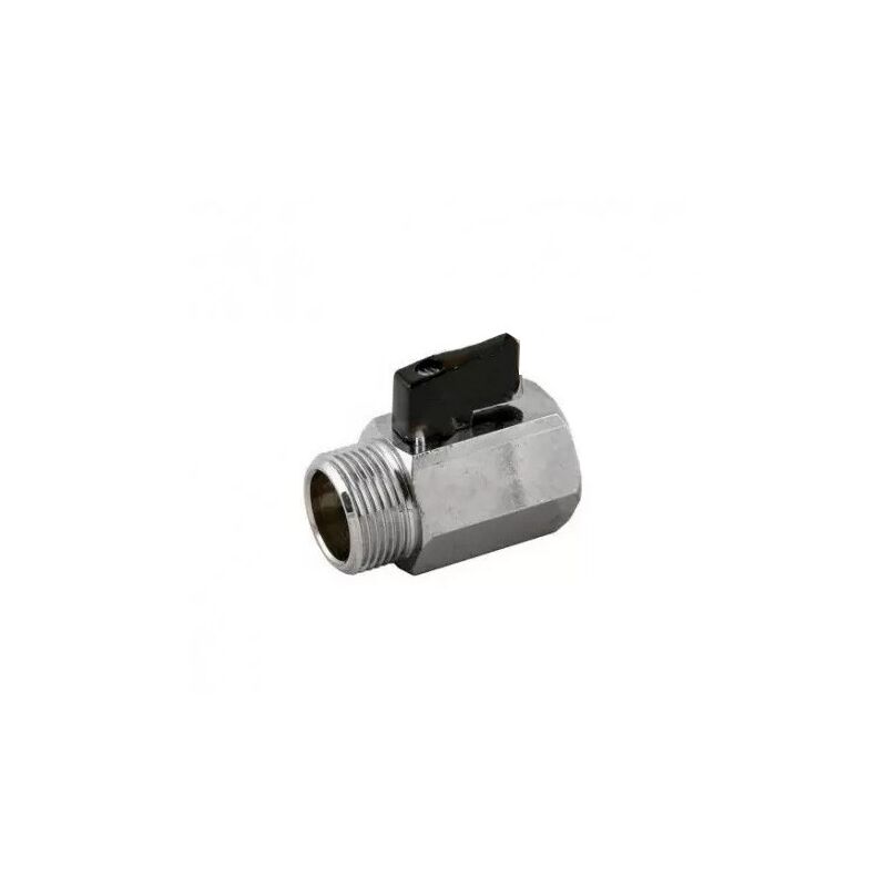 foto del prodotto effebi valvola a sfera miniball mf con levetta in plastica 1 2 1502c404
