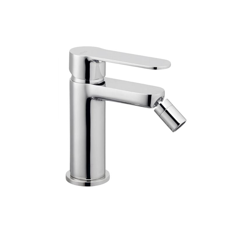 foto del prodotto effebi zero30 monocomando bidet con scarico click clack cromo