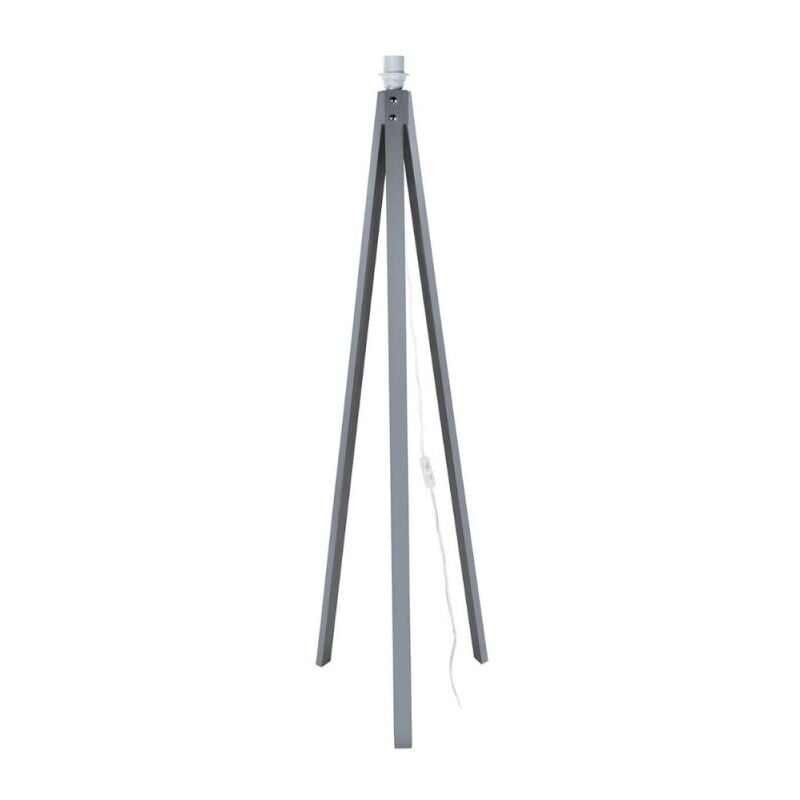 foto del prodotto effezeta italia lampada da terra treppiede legno colore grigio deco mdl3009 134.5h