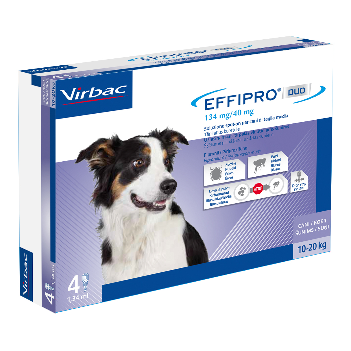 foto del prodotto effipro duo 4pip 10-20kg cani