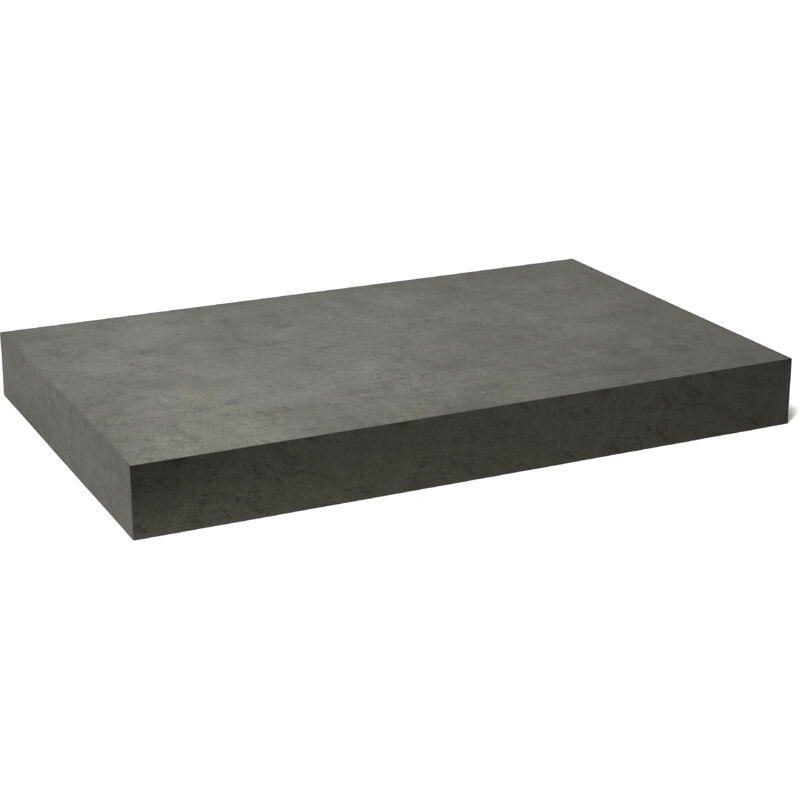 foto del prodotto egger lavabo naturel 103,5x8x50 cm, effetto cemento grigio scuro opaco do10050bcs 