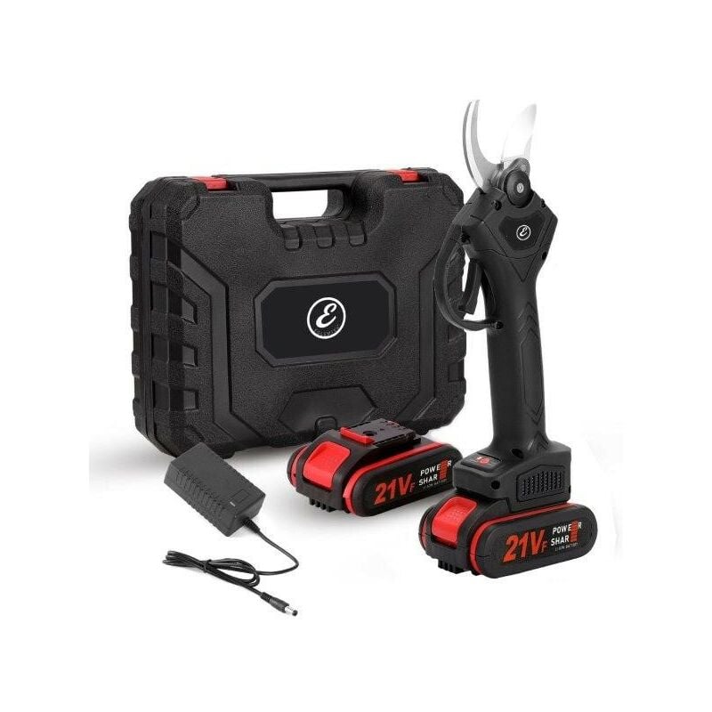 foto del prodotto eglemtek troncarami portatile con 2 batterie