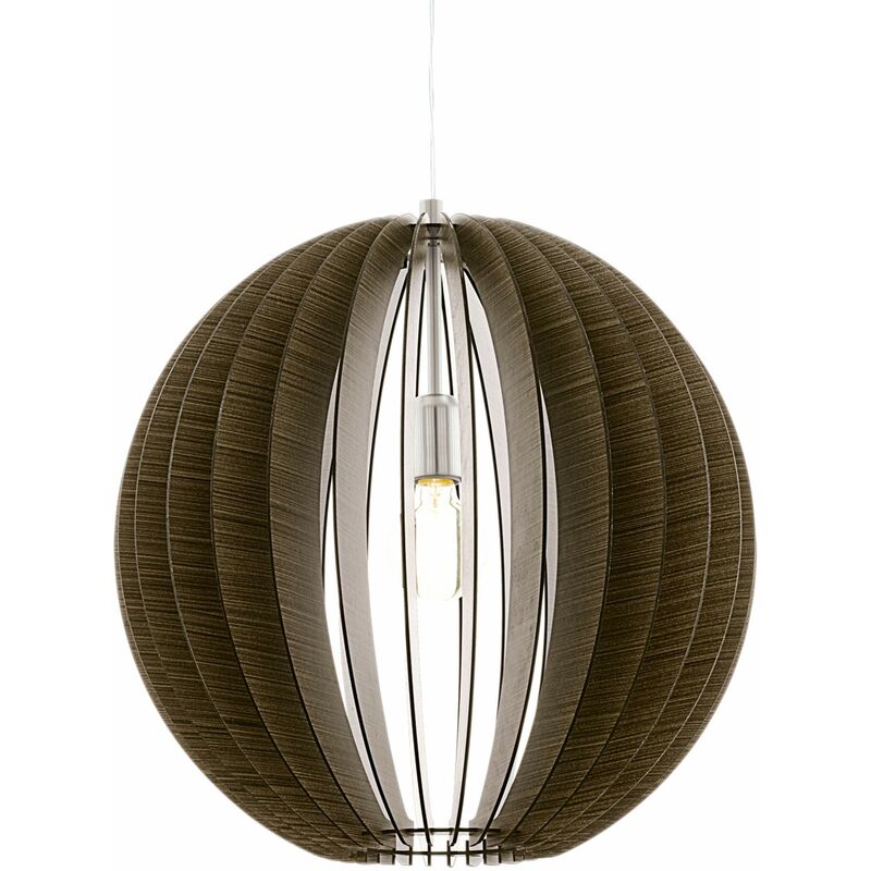 foto del prodotto eglo 94636 lampada a sospensione, colore argento, gl hlampe