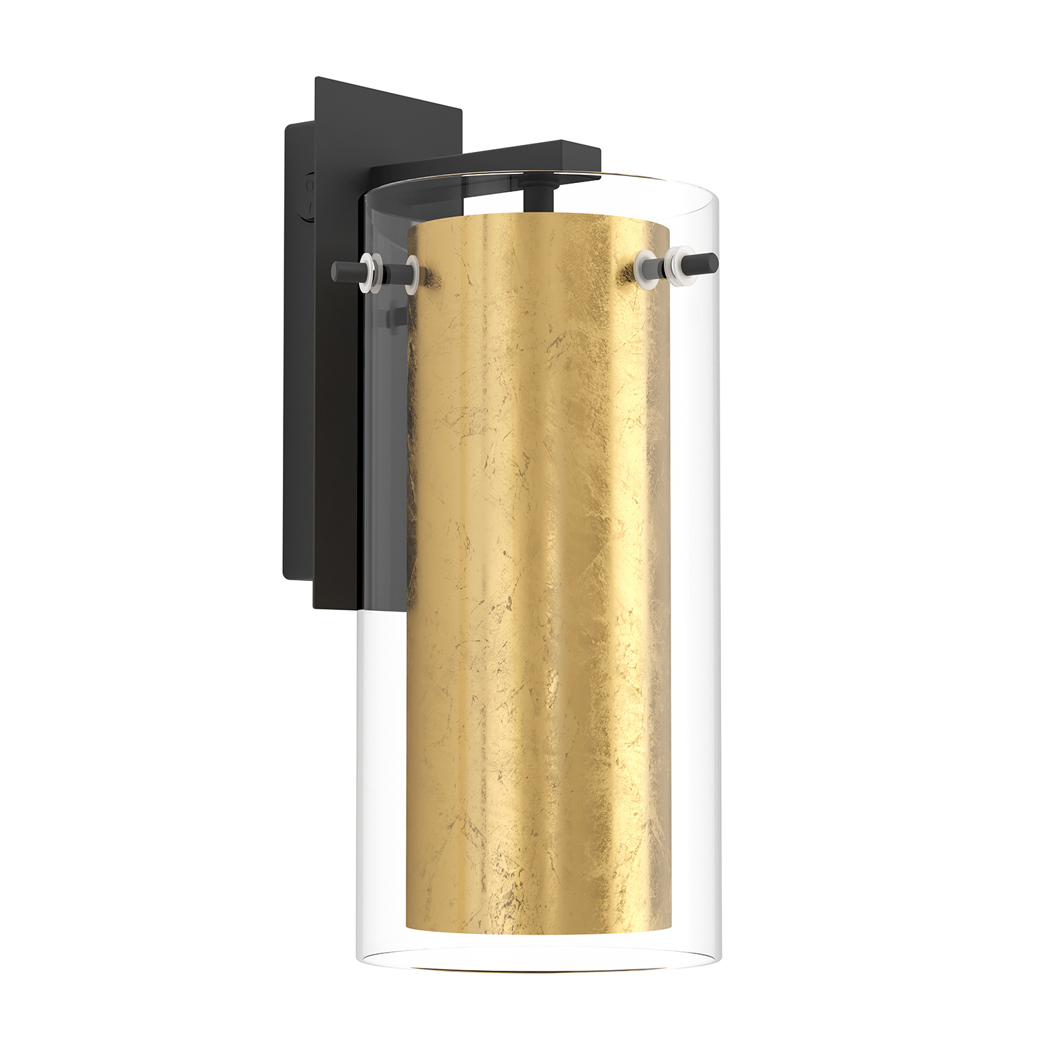 foto del prodotto eglo applique contemporanea pinto gold acciaio nero 1 luce e27