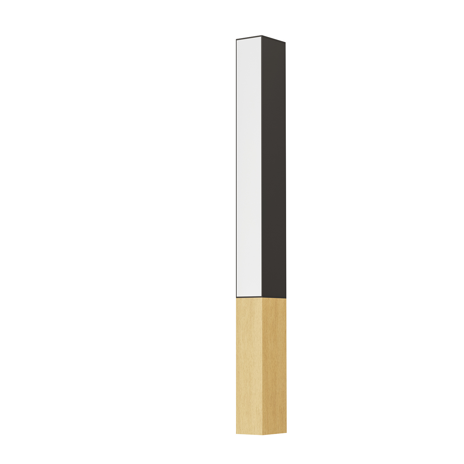 foto del prodotto eglo applique contemporanea tudons alluminio nero 1 luce led integrato 12w