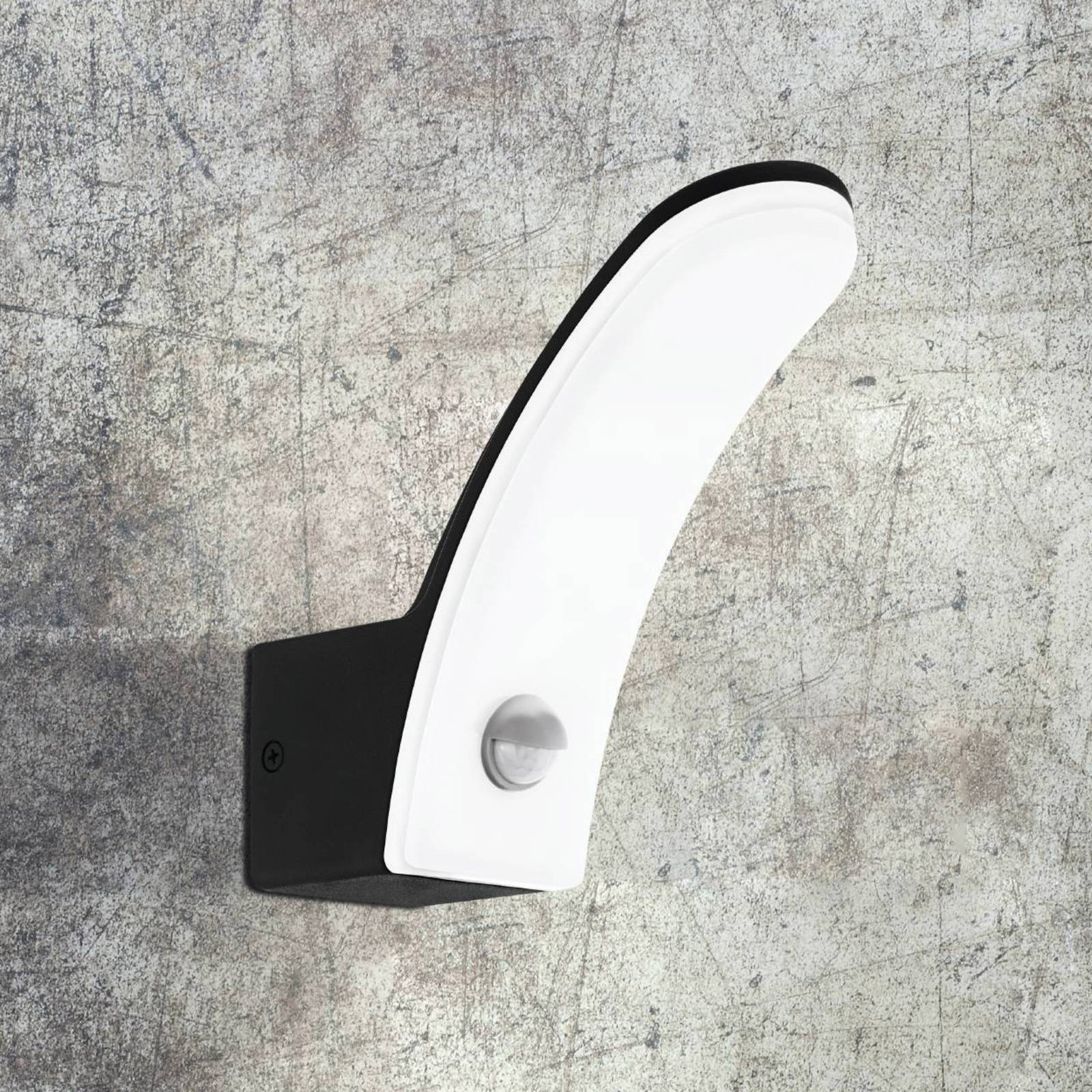 foto del prodotto eglo applique da esterni led fiumicino con sensore