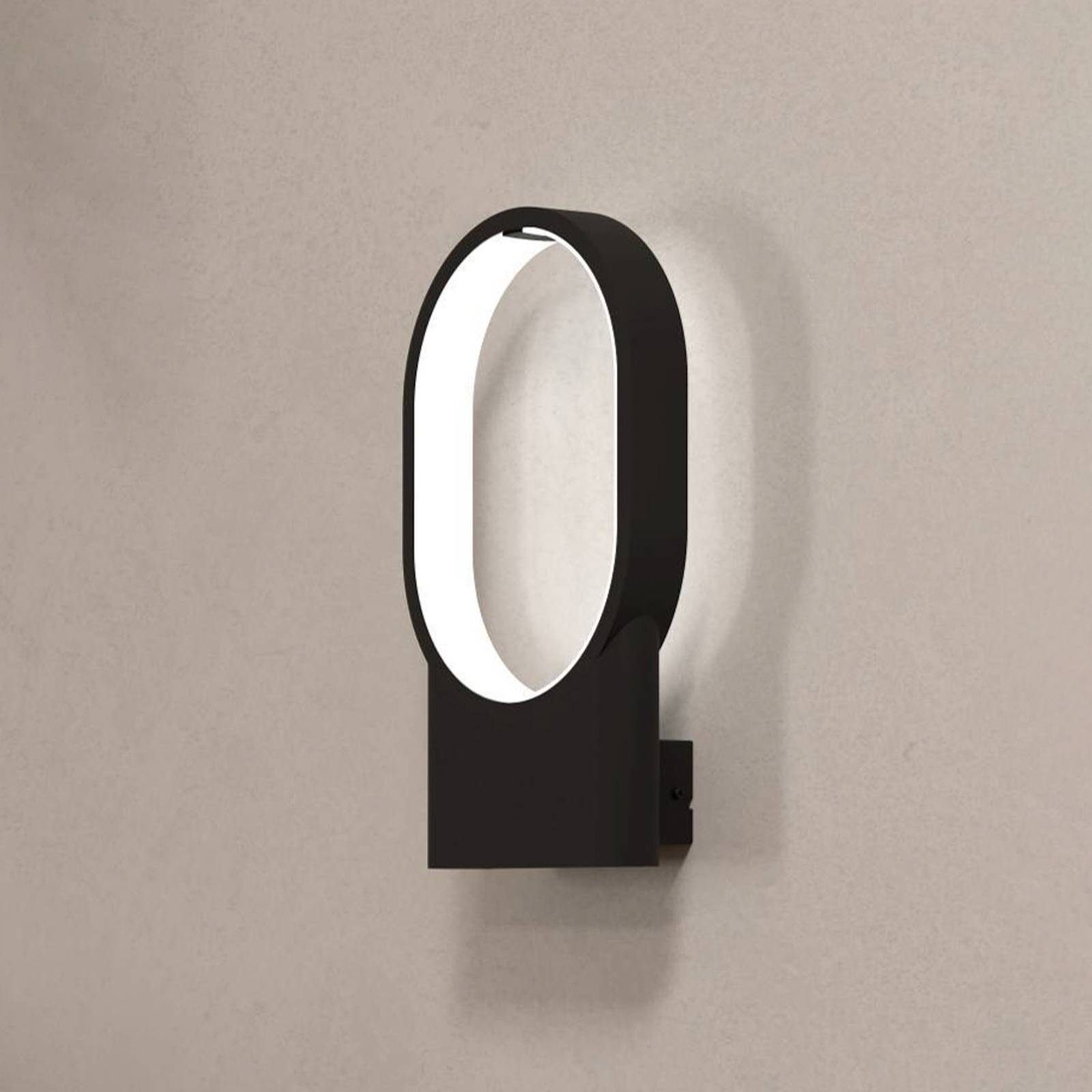 foto del prodotto eglo applique led codriales in nero