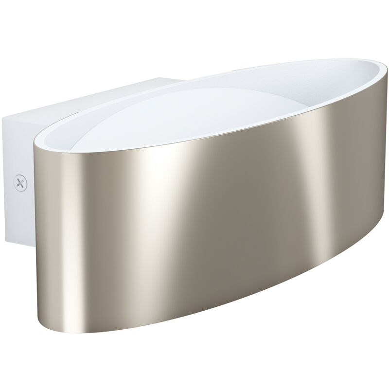 foto del prodotto eglo applique minimal maccacari alluminio bianco led integrato 10w