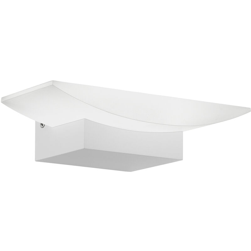 foto del prodotto eglo applique minimal metrass alluminio bianco 1 luce led integrato 5,6w