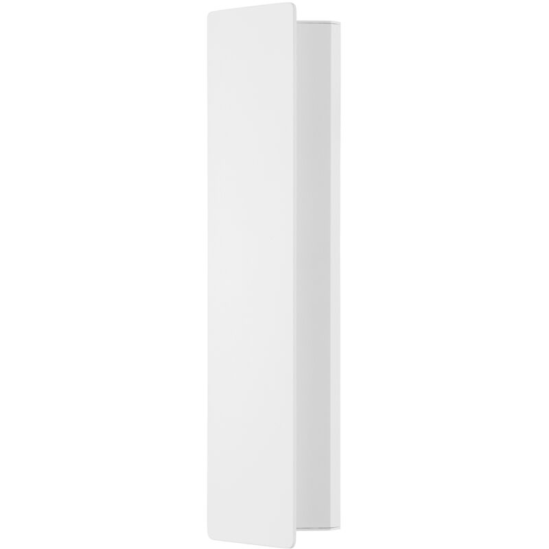 foto del prodotto eglo applique moderna zubialde alluminio bianco luce led integrato 12w