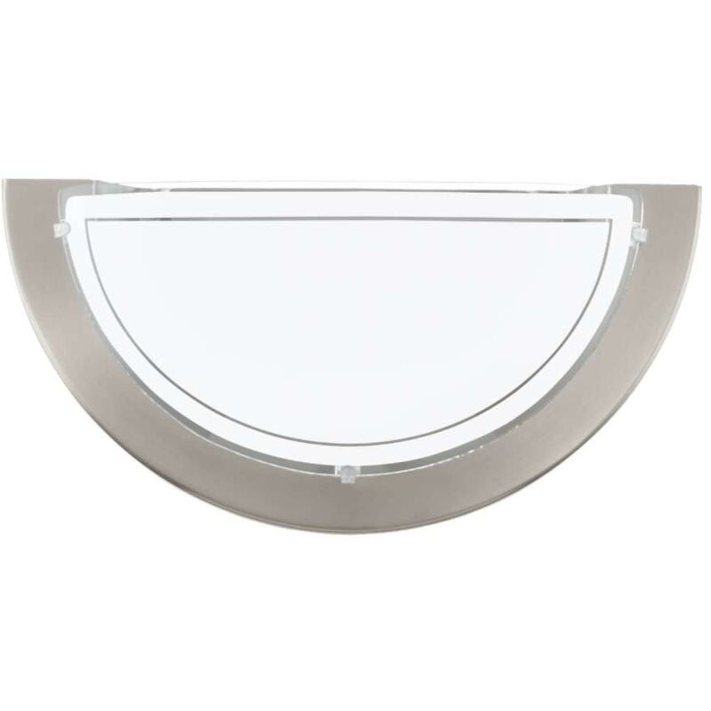 foto del prodotto eglo - applique planet 1 - bianco trasparente - 145x290 mm