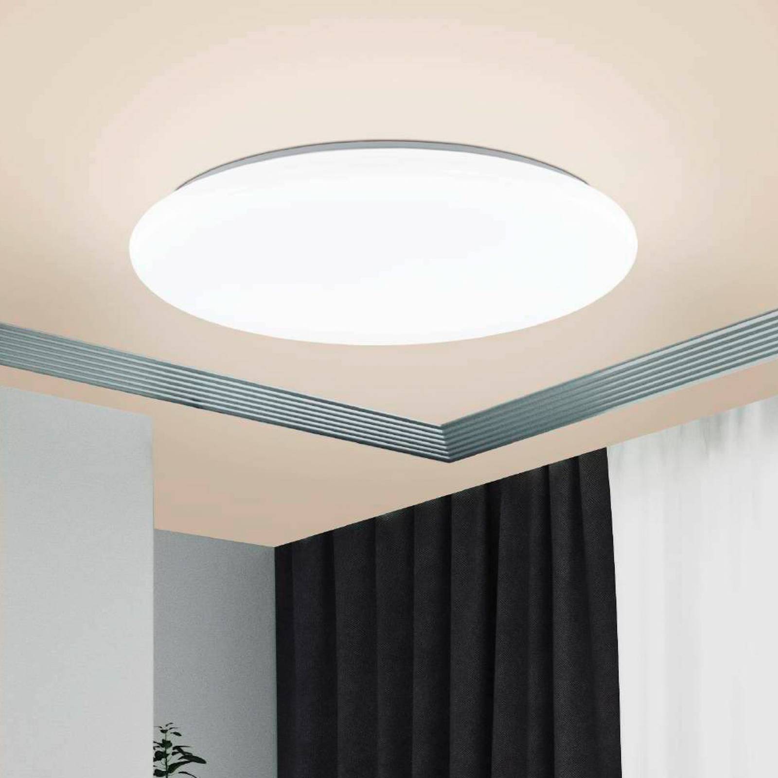 foto del prodotto eglo connect connect totari z plafoniera a led, bianco 56cm