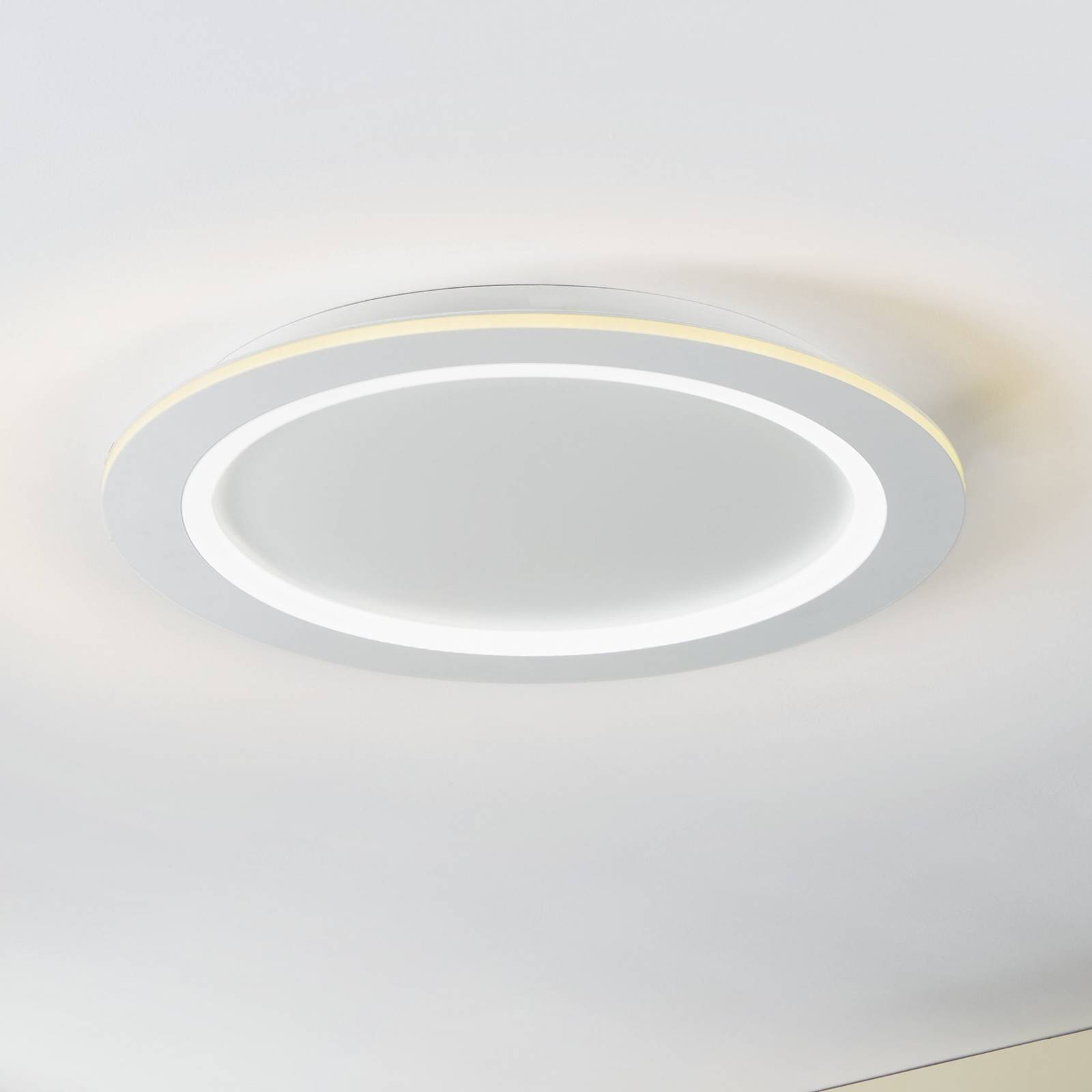 foto del prodotto eglo connect plafoniera led padrogiano z, 60 cm, bianco