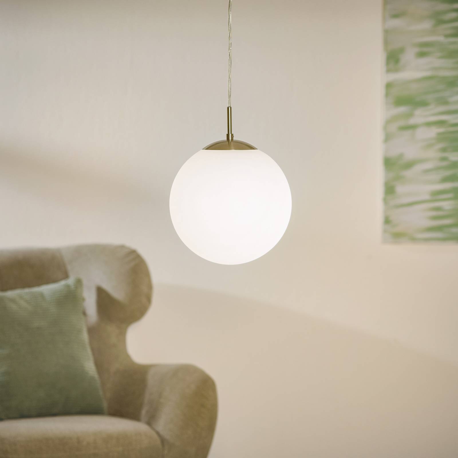 foto del prodotto eglo elegante lampada a sospensione rondo 25 cm