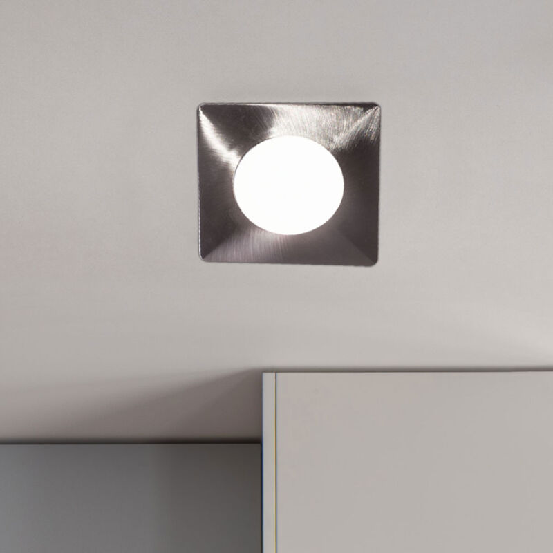 foto del prodotto eglo faretto da incasso faretto da incasso faretto da soffitto lampada da soffitto lampada da incasso, trasformatore cromo, 1x led 12w 1000lm