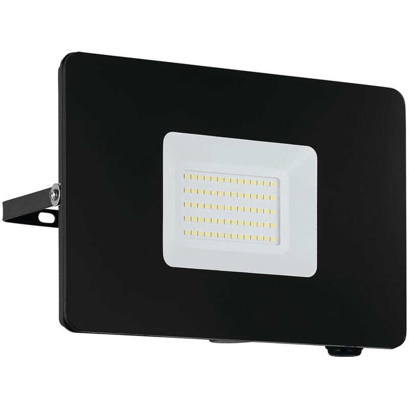 foto del prodotto eglo faretto esterno moderno faedo 3 alluminio nero led h14,5cm