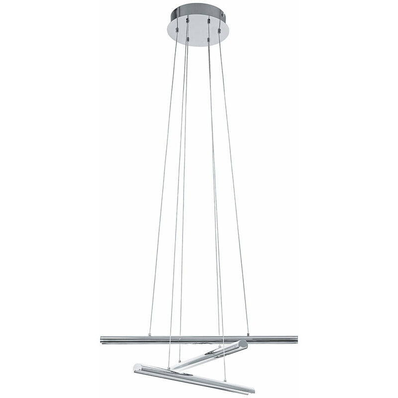 foto del prodotto eglo lampada a sospensione a soffitto led di alta qualit 27w faretti dimmerabili a 3 luci 93572