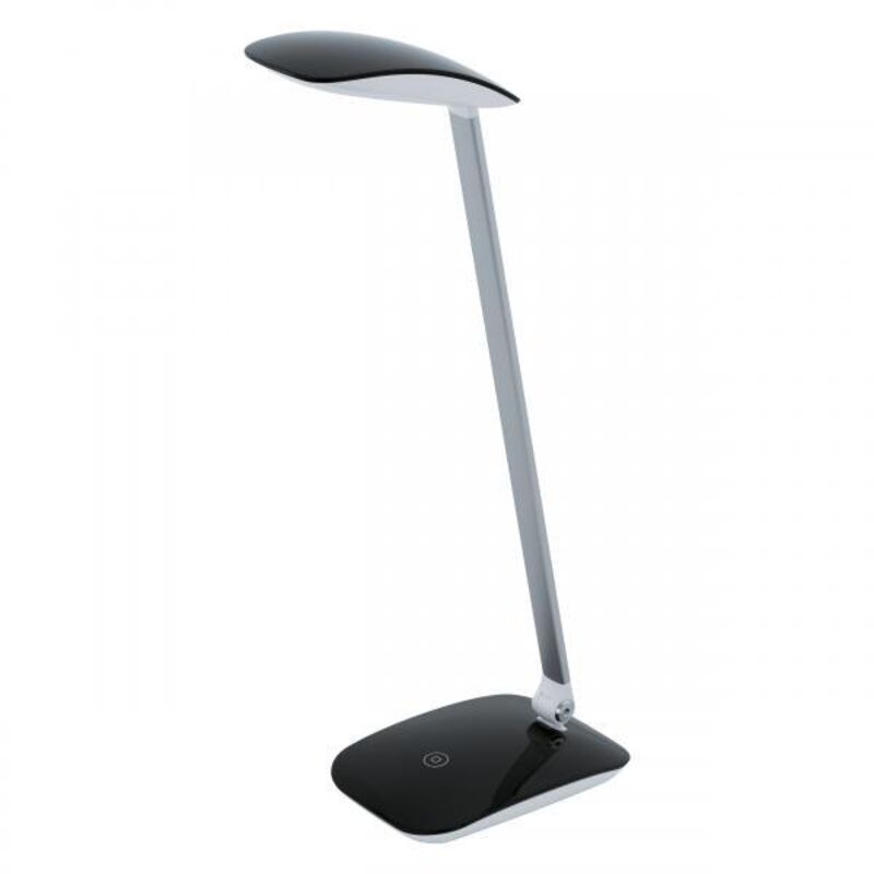 foto del prodotto eglo lampada cajero da tavolo 4,5w nero