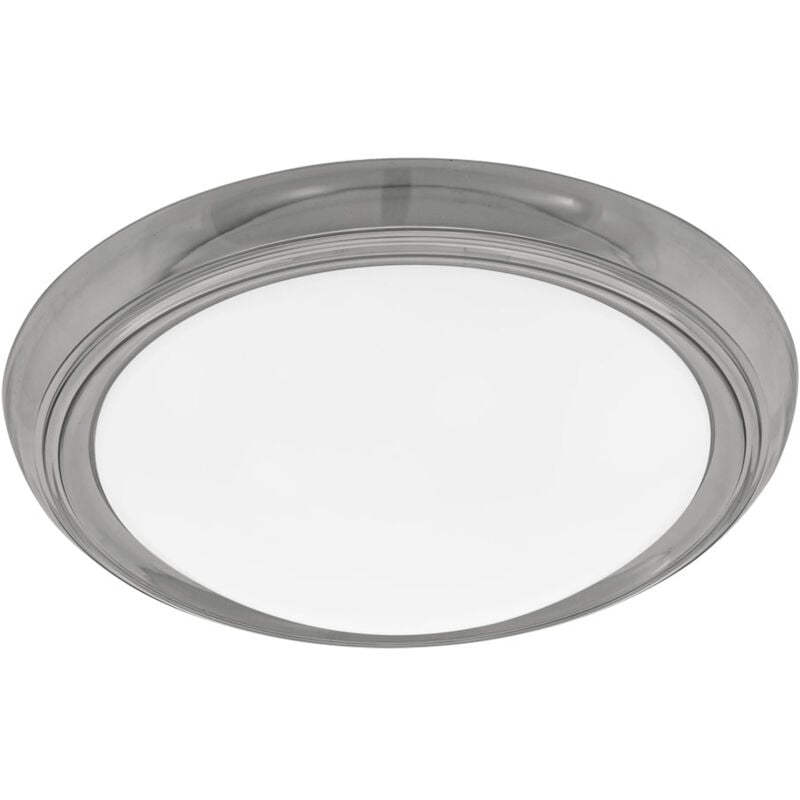 foto del prodotto eglo lampada da soffitto a led soggiorno sala da pranzo illuminazione cucina luce rotonda bianca 75139