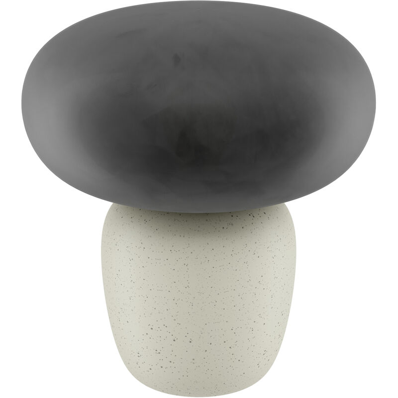 foto del prodotto eglo lampada da tavolo contemporanea cahuama ceramica bianco 1 luce e27