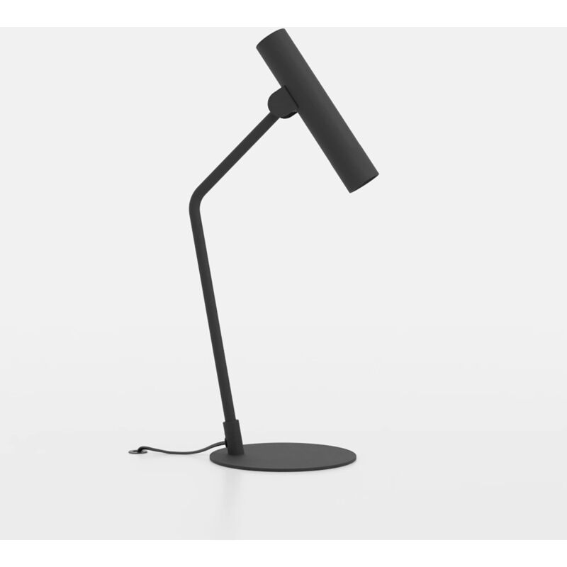 foto del prodotto eglo lampada da tavolo moderna almudaina acciaio nero 1 luce led integrato 5w