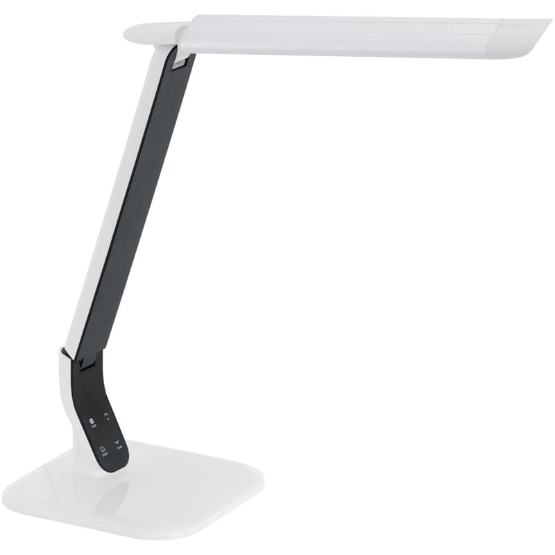 foto del prodotto eglo lampada da tavolo moderna sellano policarbonato bianco luce led integrato 4w