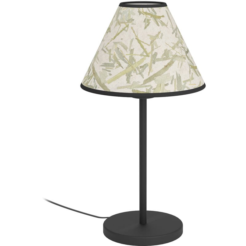 foto del prodotto eglo lampada da tavolo vintage oxpark acciaio nero 1 luce e27