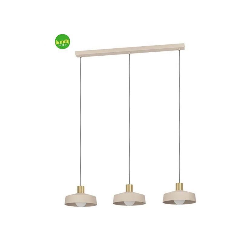foto del prodotto eglo - lampadario sospeso valdiola 3xe27 ottone spazzolato