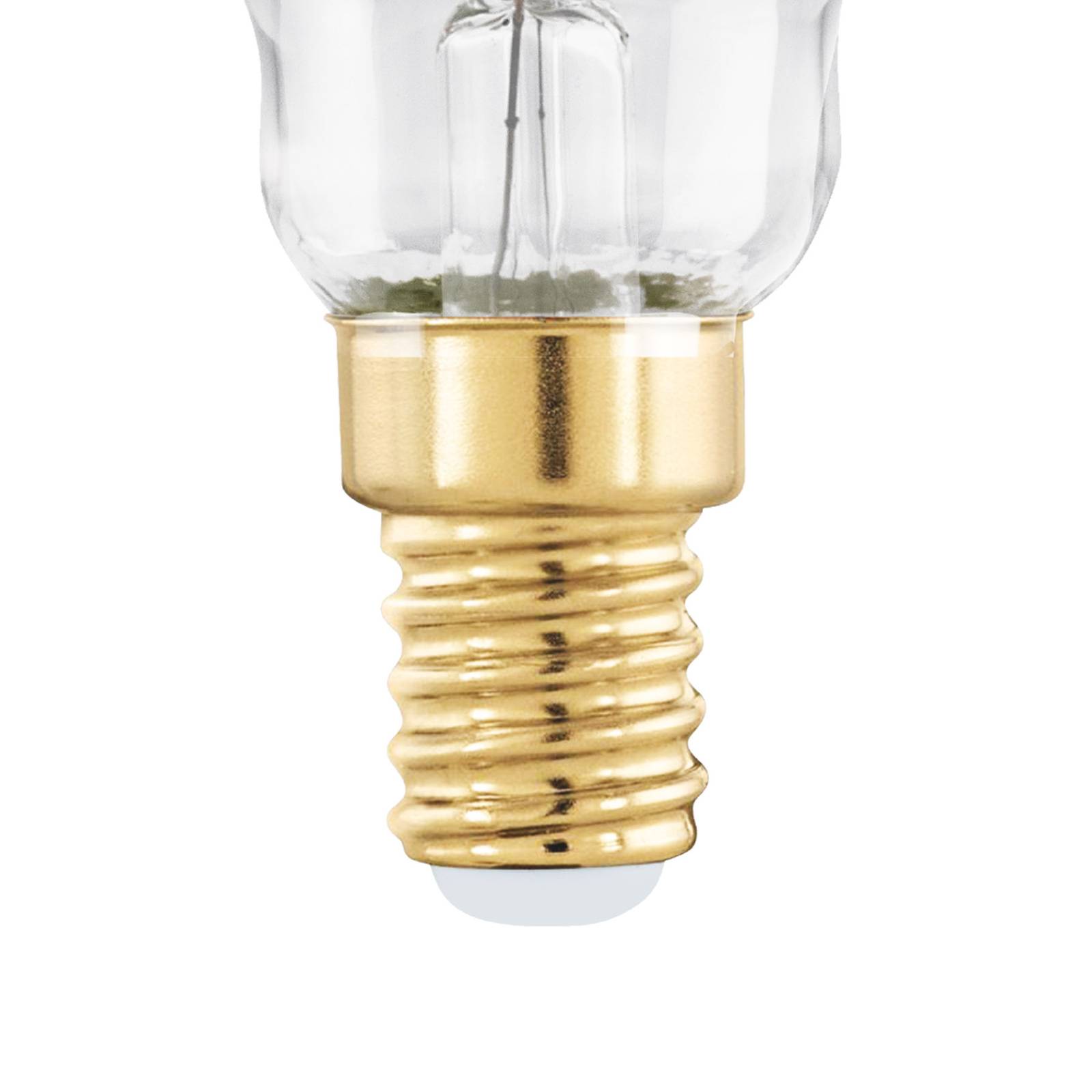 foto del prodotto eglo lampadina led e14 4w p45 2.000k filament fum dimmerabile