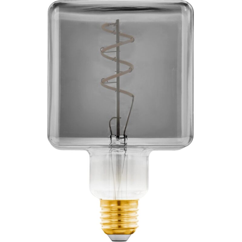 foto del prodotto eglo - lampadina vintage e27 4w 1700k 95mm nero trasparente forma cube