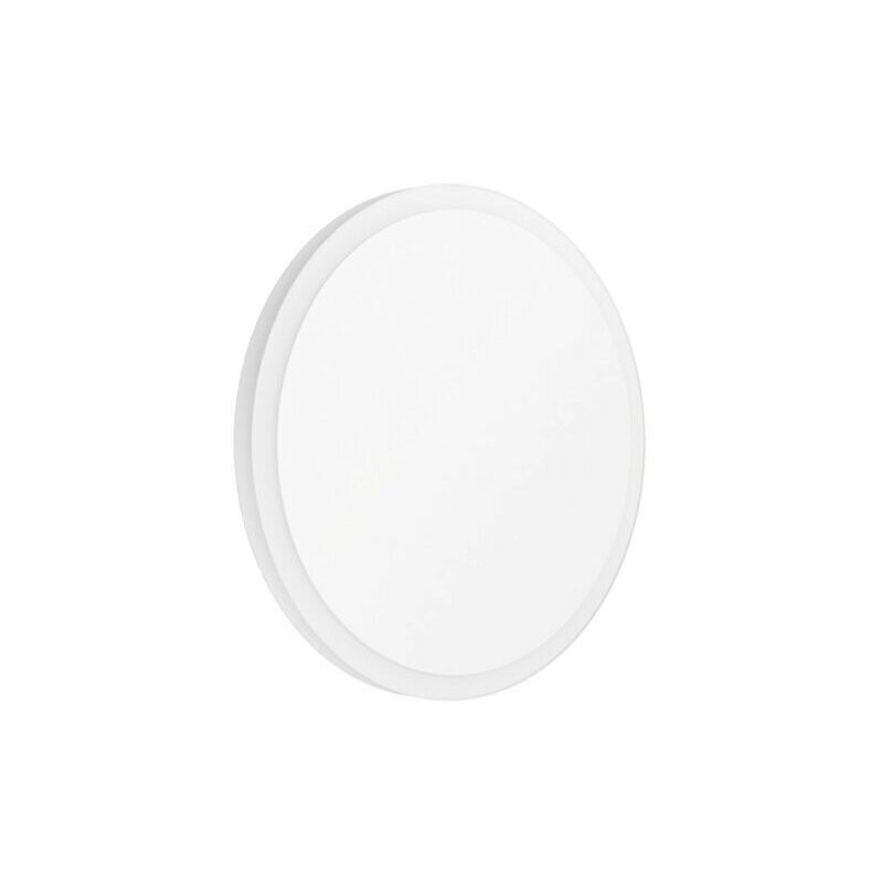 foto del prodotto eglo mongodio 1 applique a led in metallo bianco dn. 20 cm. 8,6w 3000k 950lm 98656