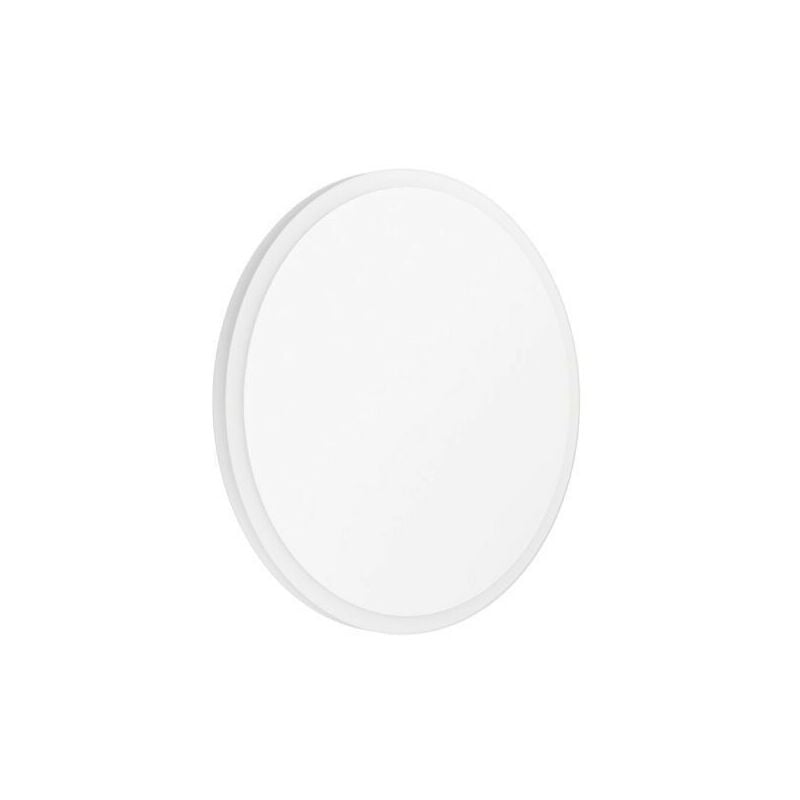 foto del prodotto eglo mongodio 1 applique a led in metallo bianco dn. 25 cm. 11,4w 3000k 1300lm 98657