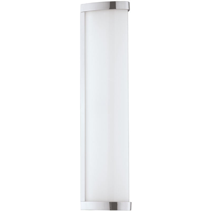 foto del prodotto eglo plafoniera contemporanea gita 2 metallo cromo luce led integrato 8,3w ip44